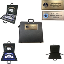 Masonic Apron Case  with Custom name plate